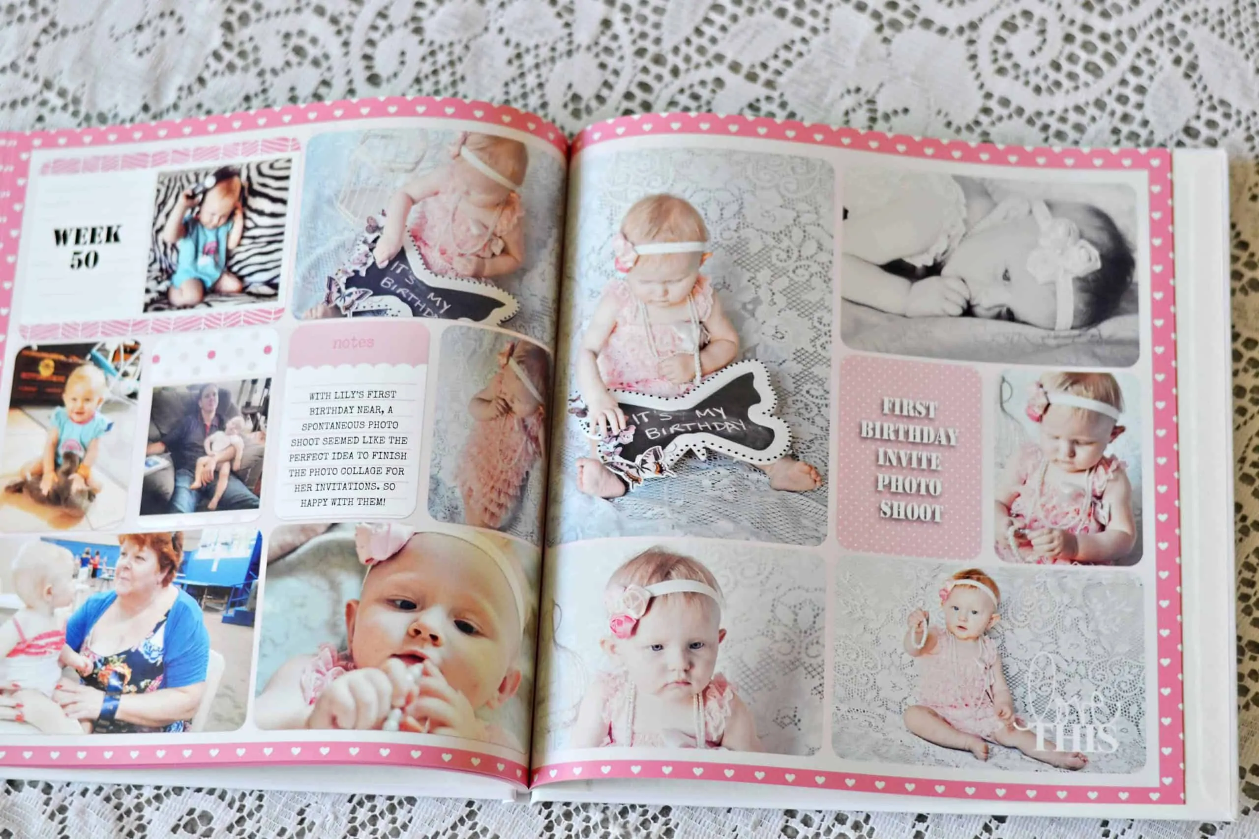 Mother's day photo book