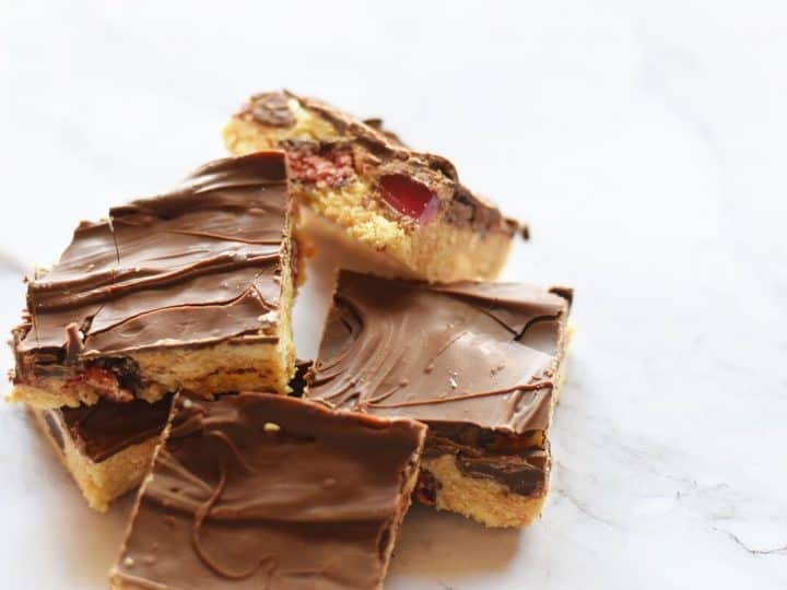 no bake turkish delight slice (19)