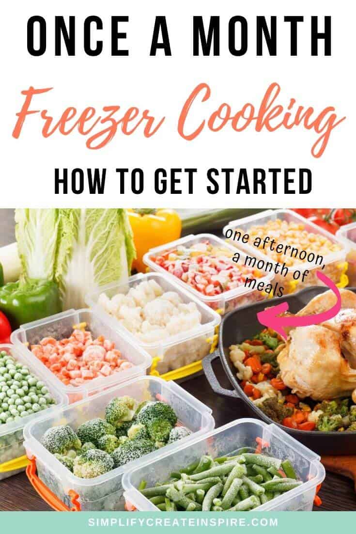 Once a month cooking tips