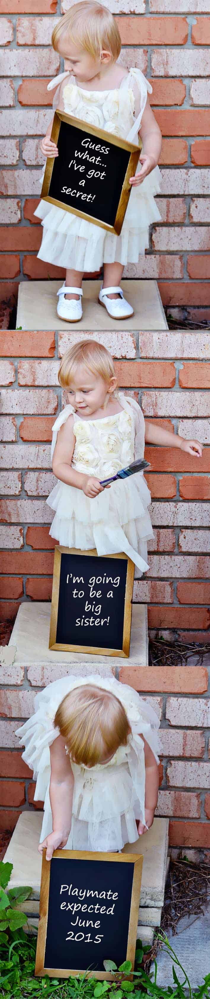 Pregnancy Announcement - Simplify Create Inspire