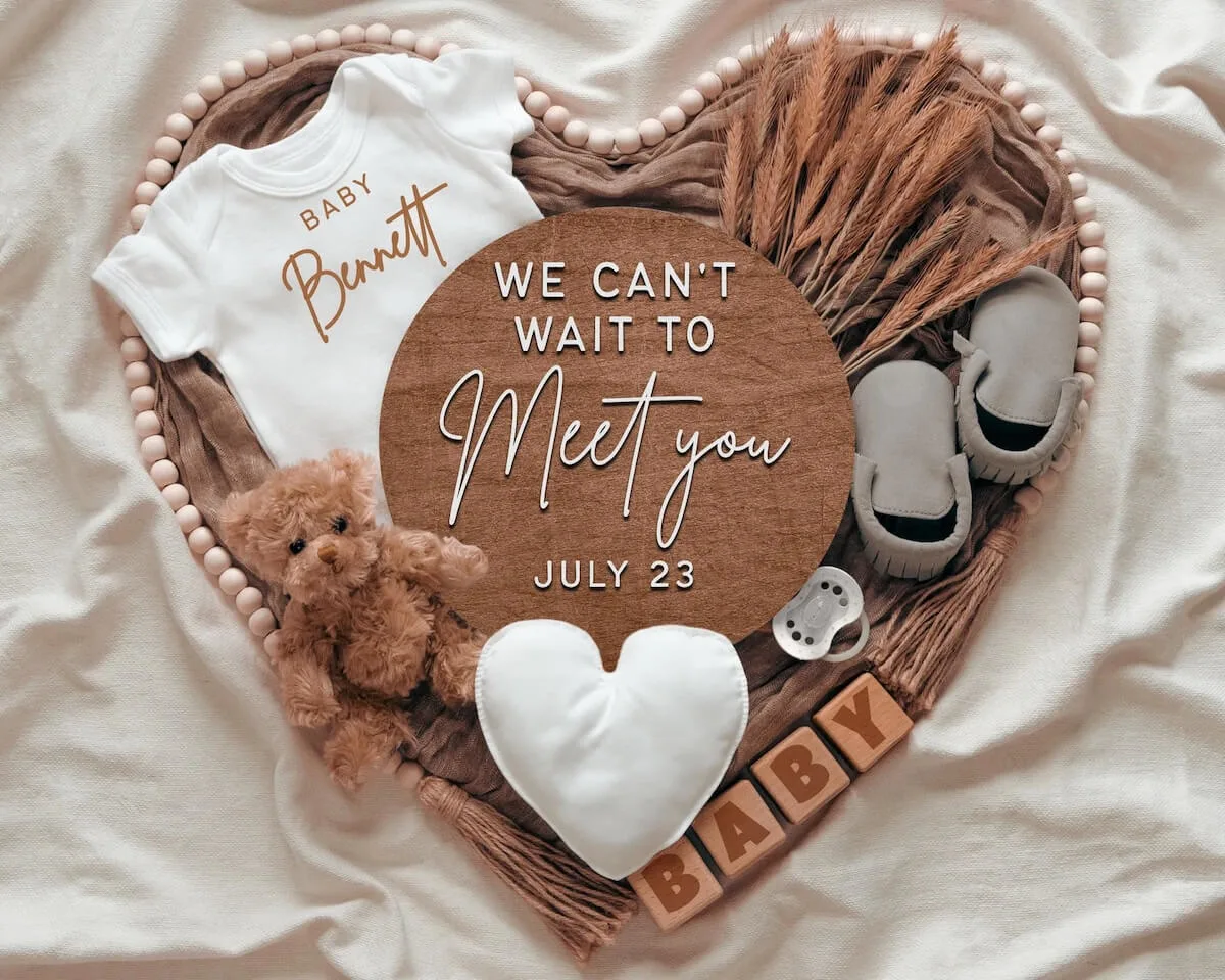 thumbnail image 2 of Bump And Beyond Designs Baby Makes Five Pregnancy Announcement... 2 of 6
