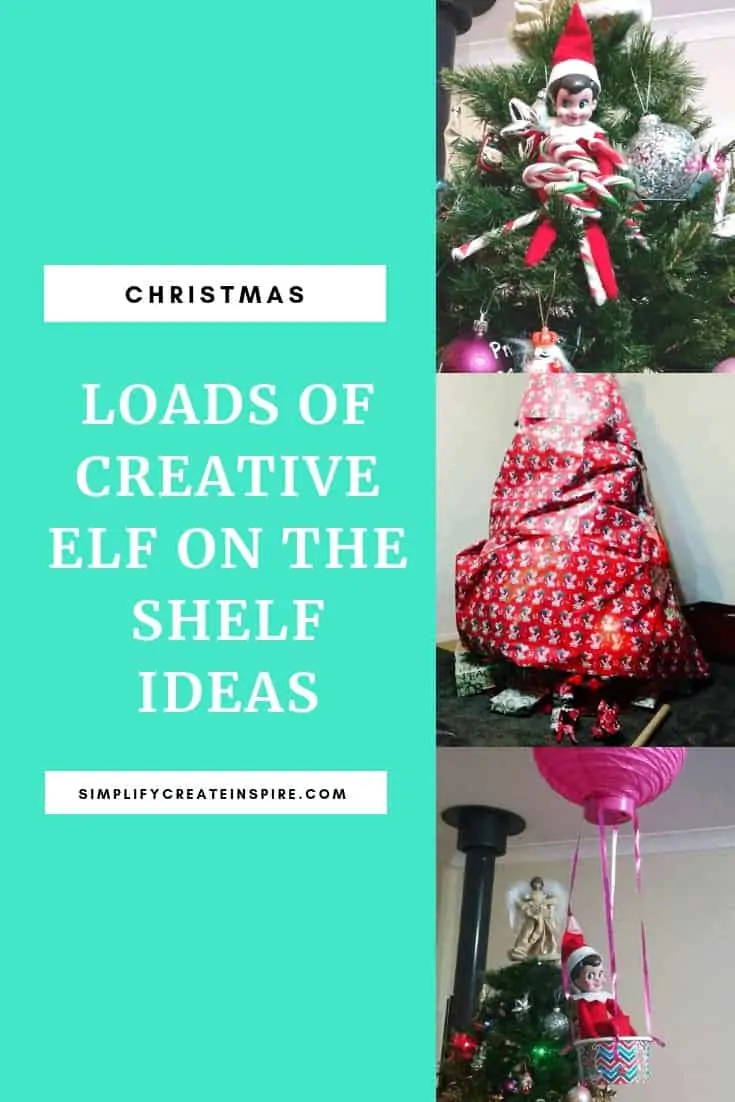 Creative elf on the shelf ideas