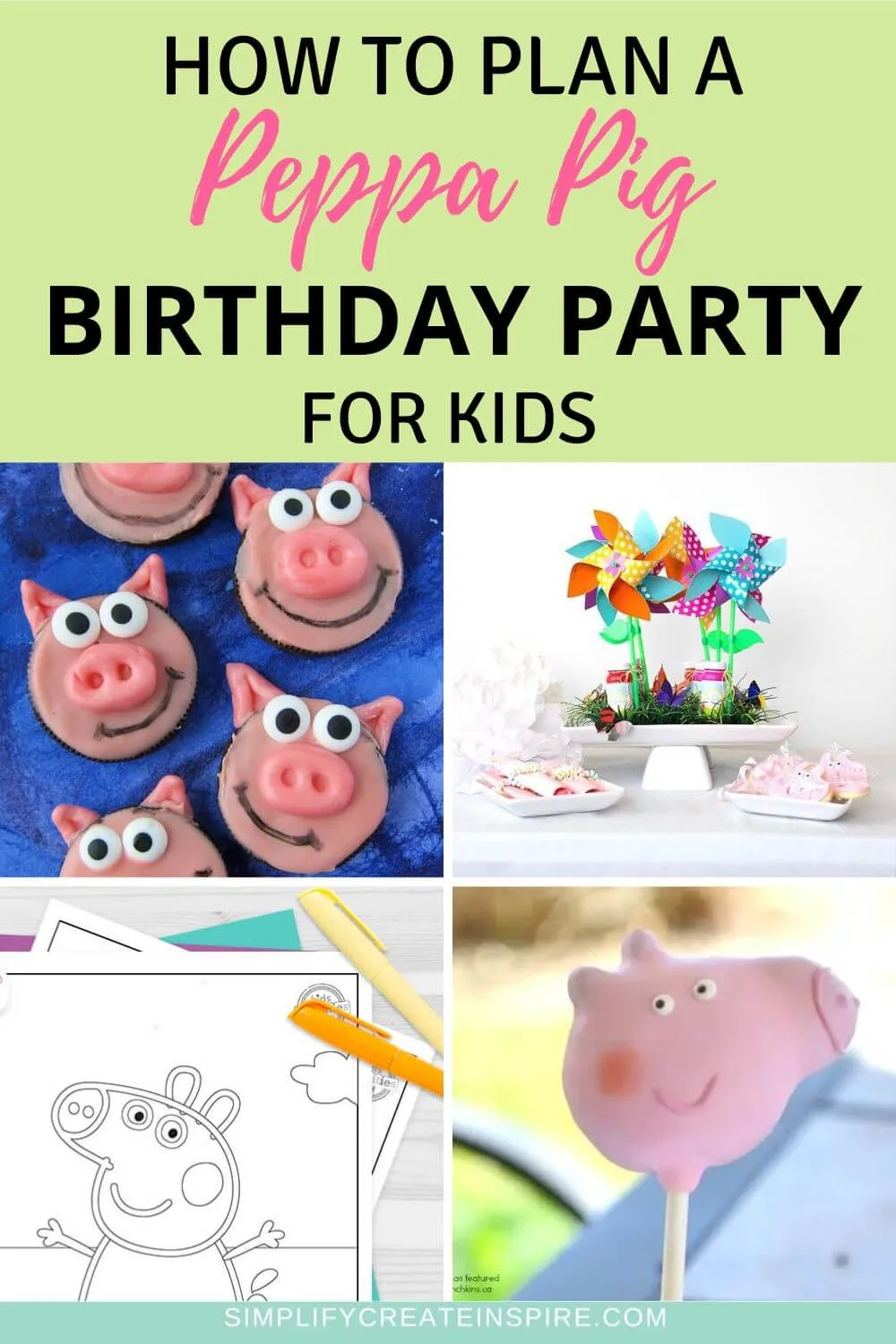 Peppa pig party ideas