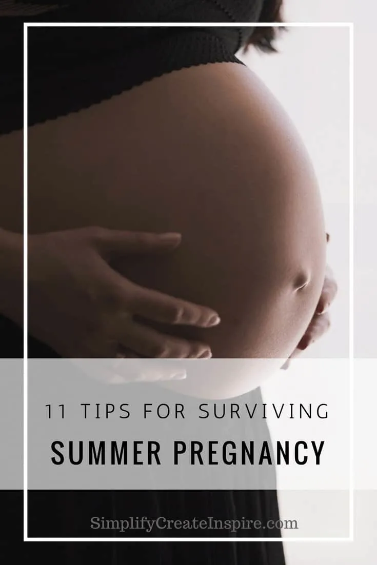 Tips for surviving summer pregnancy