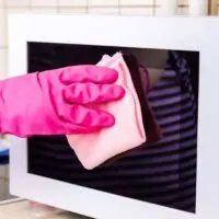 How to clean a microwave without toxic chemicals