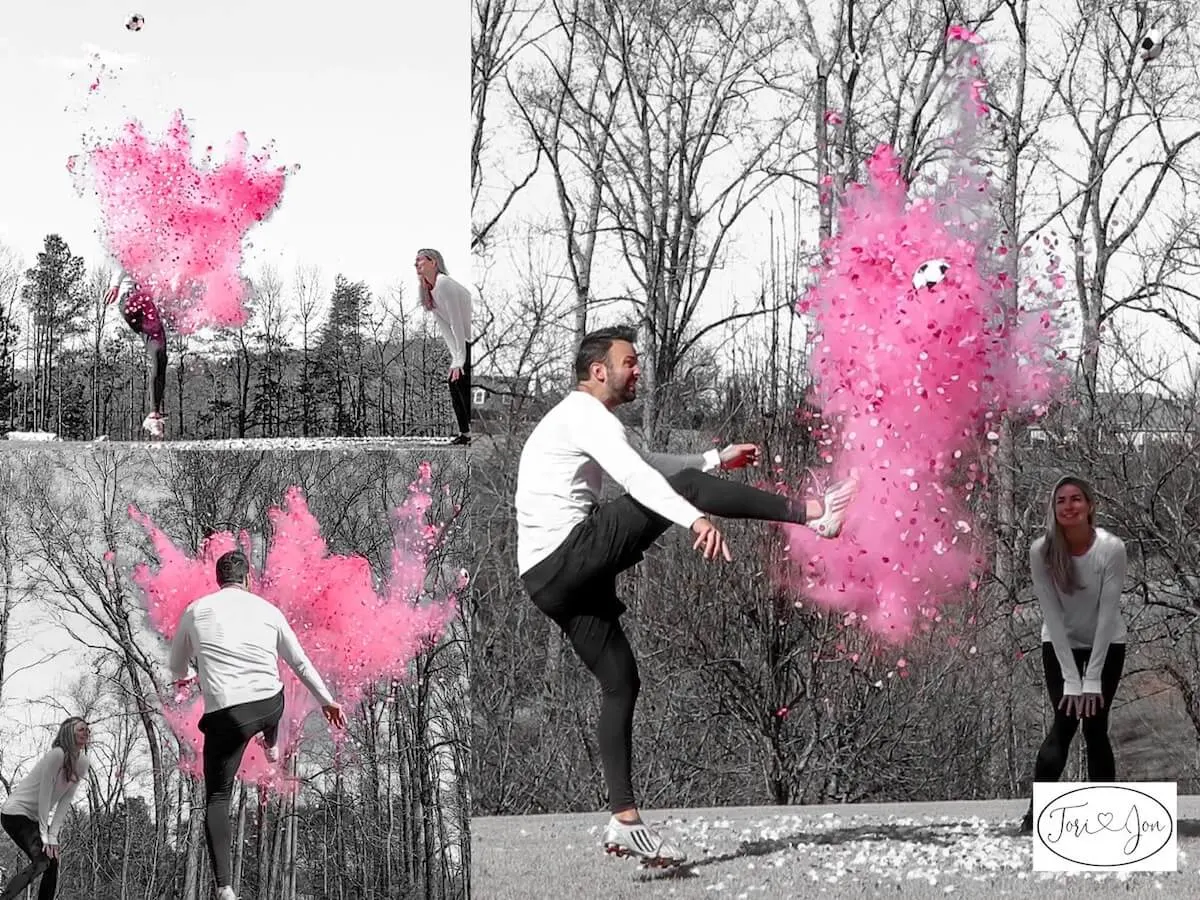 soccer ball gender reveal