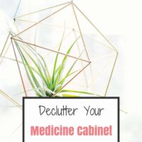 declutter medicine cabinet