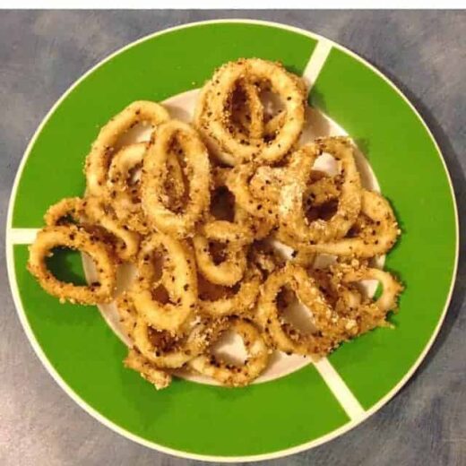 Oven Baked Salt & Pepper Squid Recipe