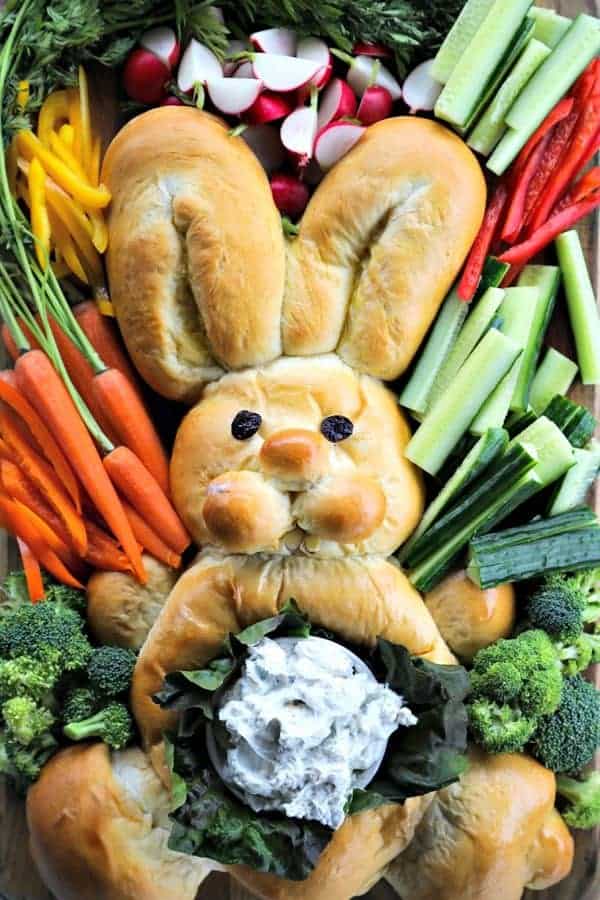 Easter bunny bread