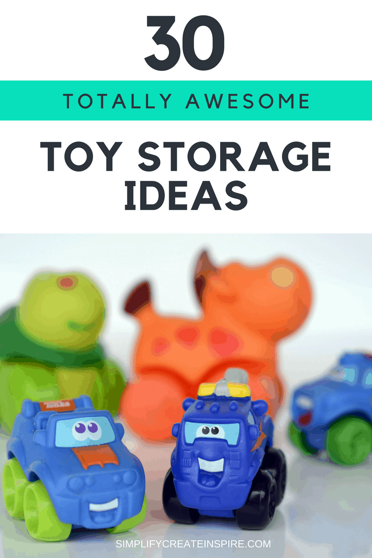 Totally awesome toy storage ideas