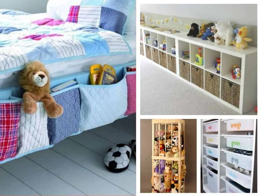 44 Space-Saving Toy Storage Ideas for the Kids' Room