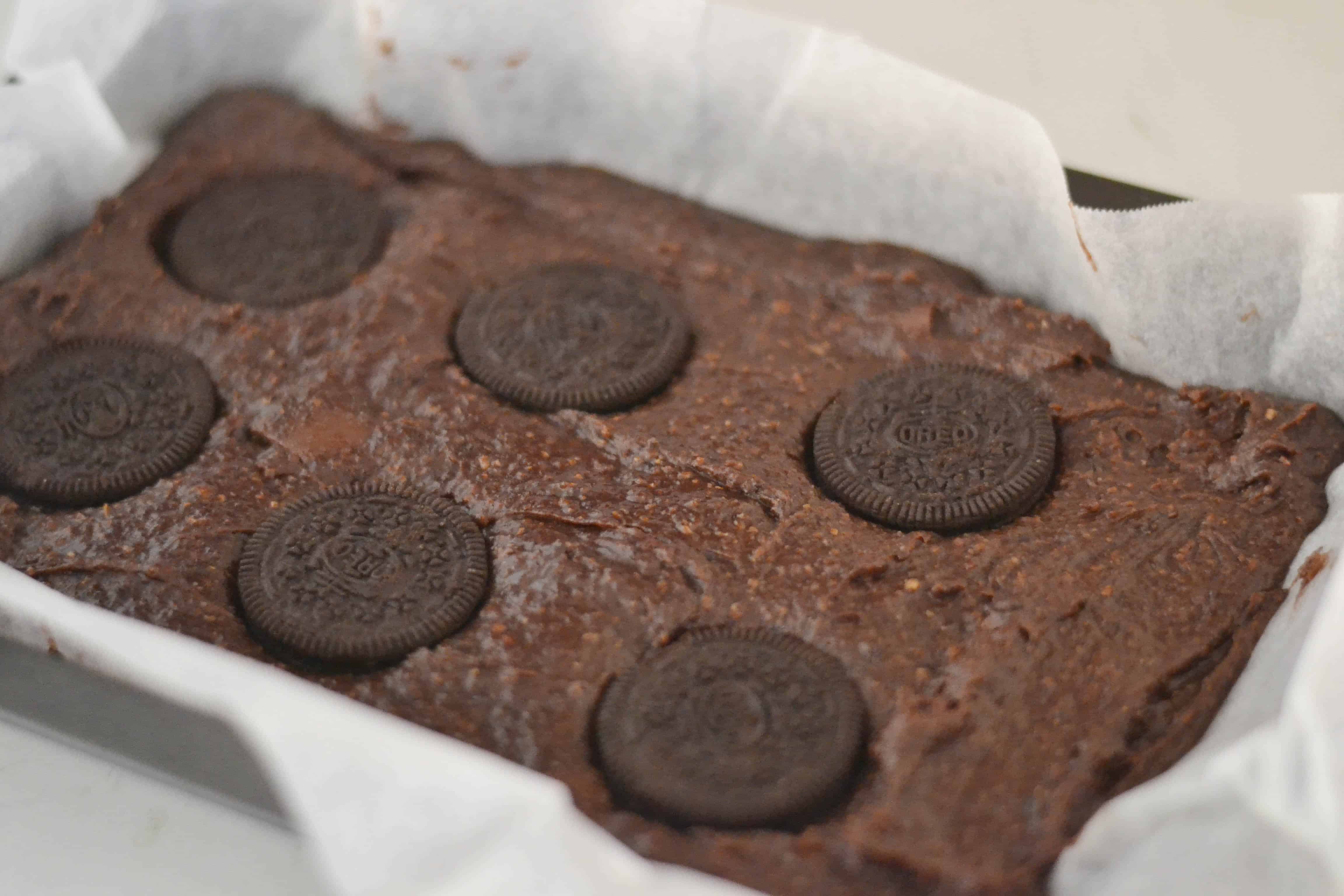 No Butter Oreo Brownies Simplify Create Inspire