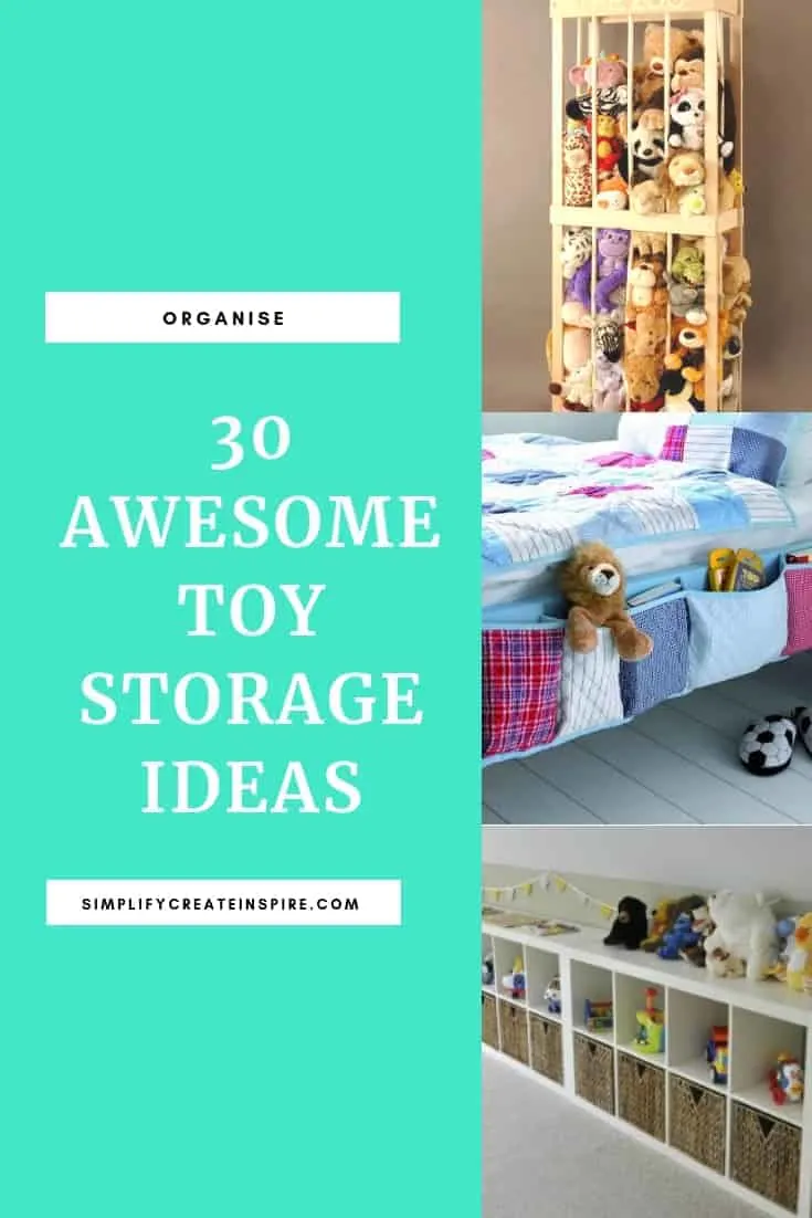 Toy storage ideas for the home and organising your kids toys