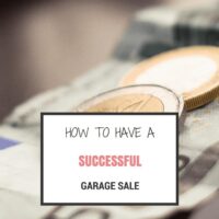 successful garage sale