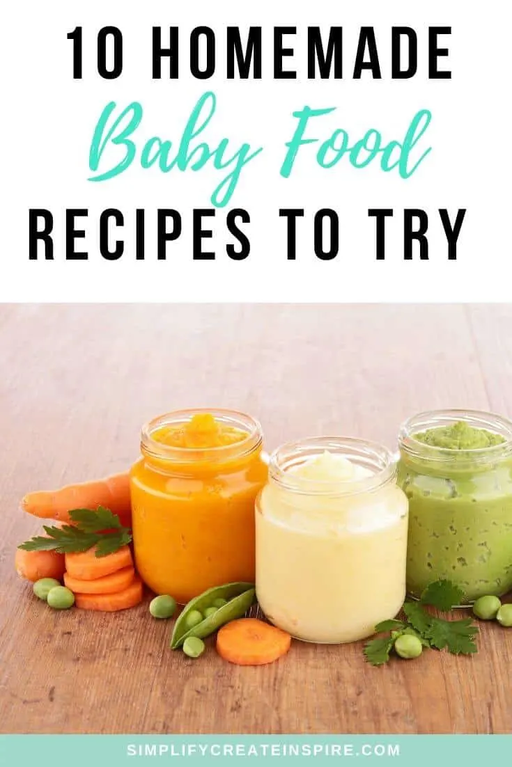 Baby food recipes to make at home