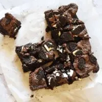 Fudgy Oreo Brownies Recipe