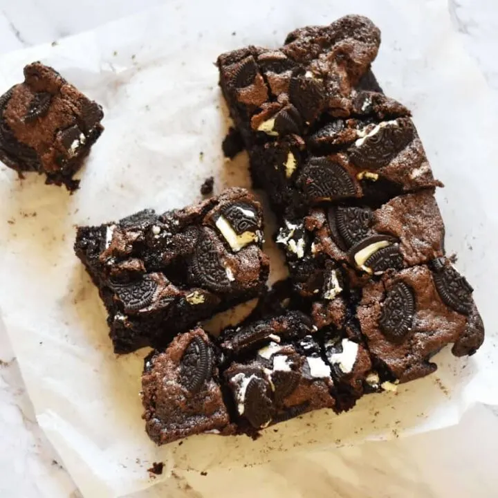 Fudgy oreo brownies recipe