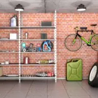shelves in garage