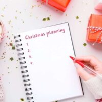 Christmas planning list
