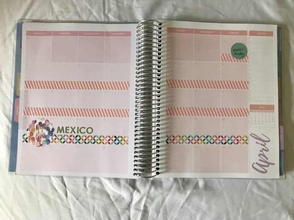 How To Set Up A New Planner For The New Year