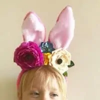 DIY Floral easter headband