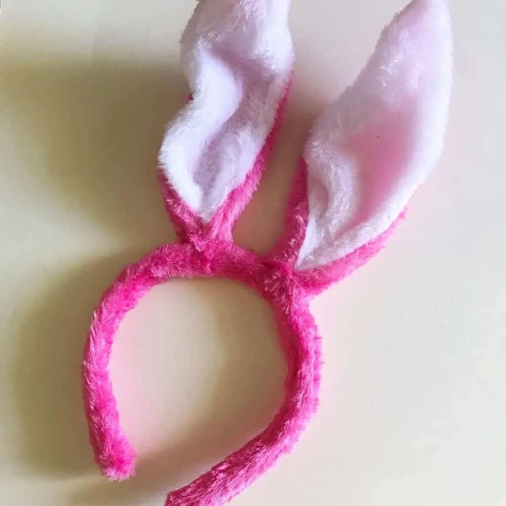 Easter bunny headband