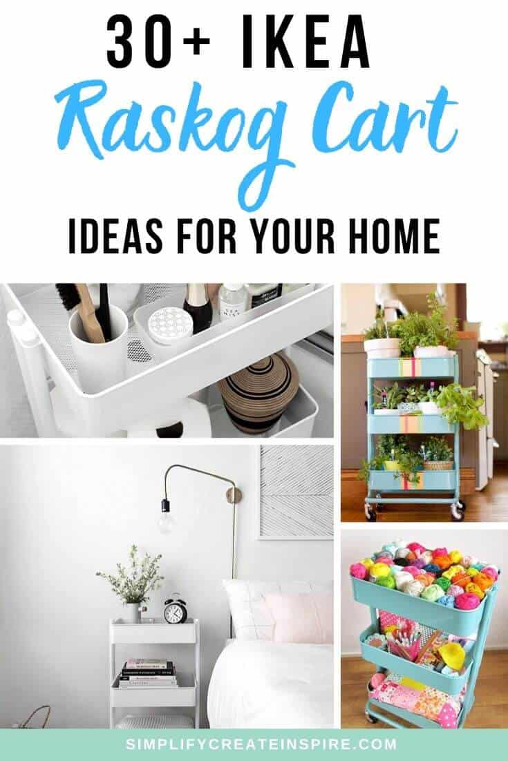 Ikea raskog cart ideas