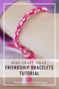 How To Make Easy DIY Friendship Bracelets With Wool