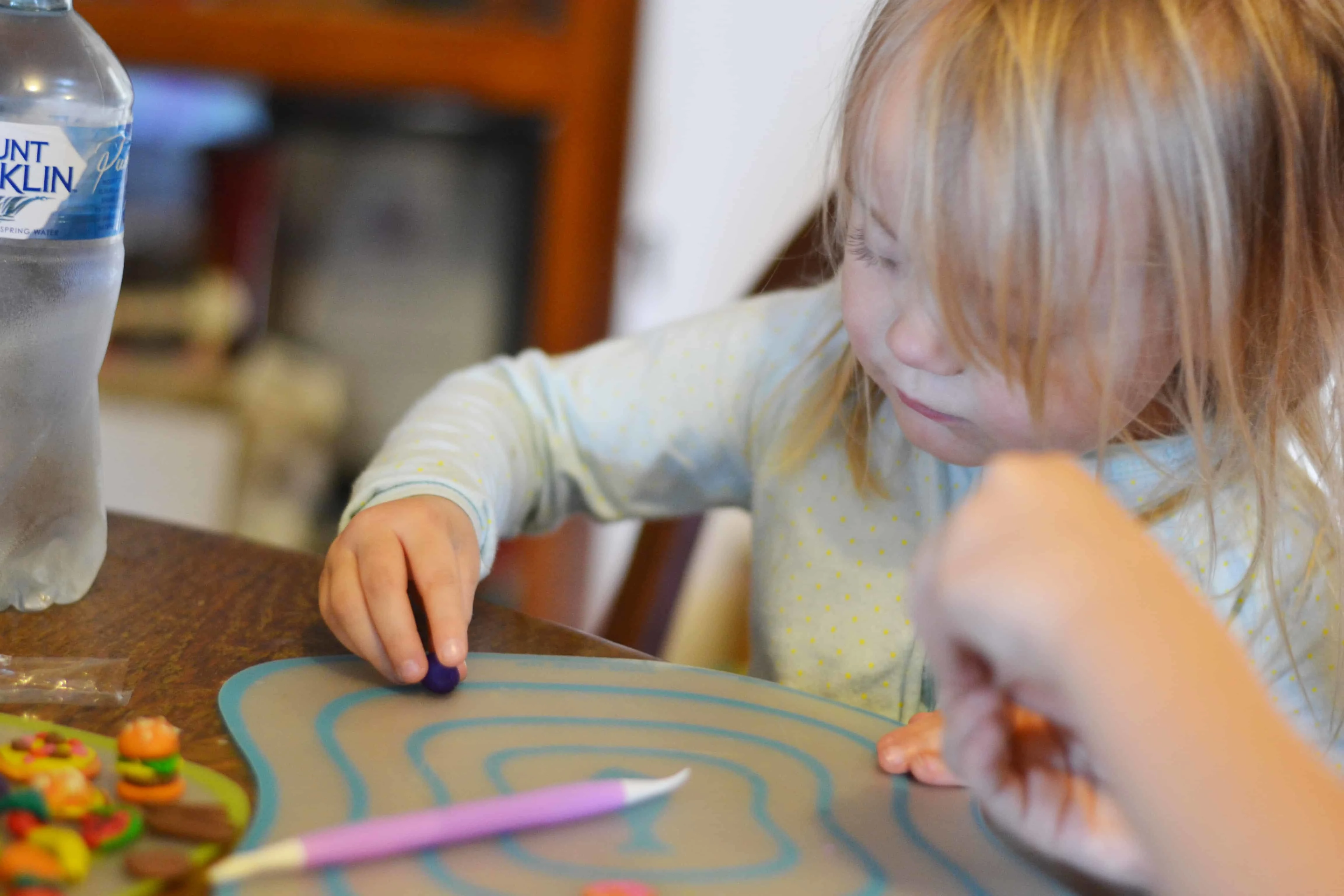 Creating clay miniatures- Fun kids craft ideas