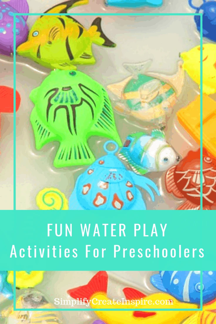 Water play activities for preschoolers