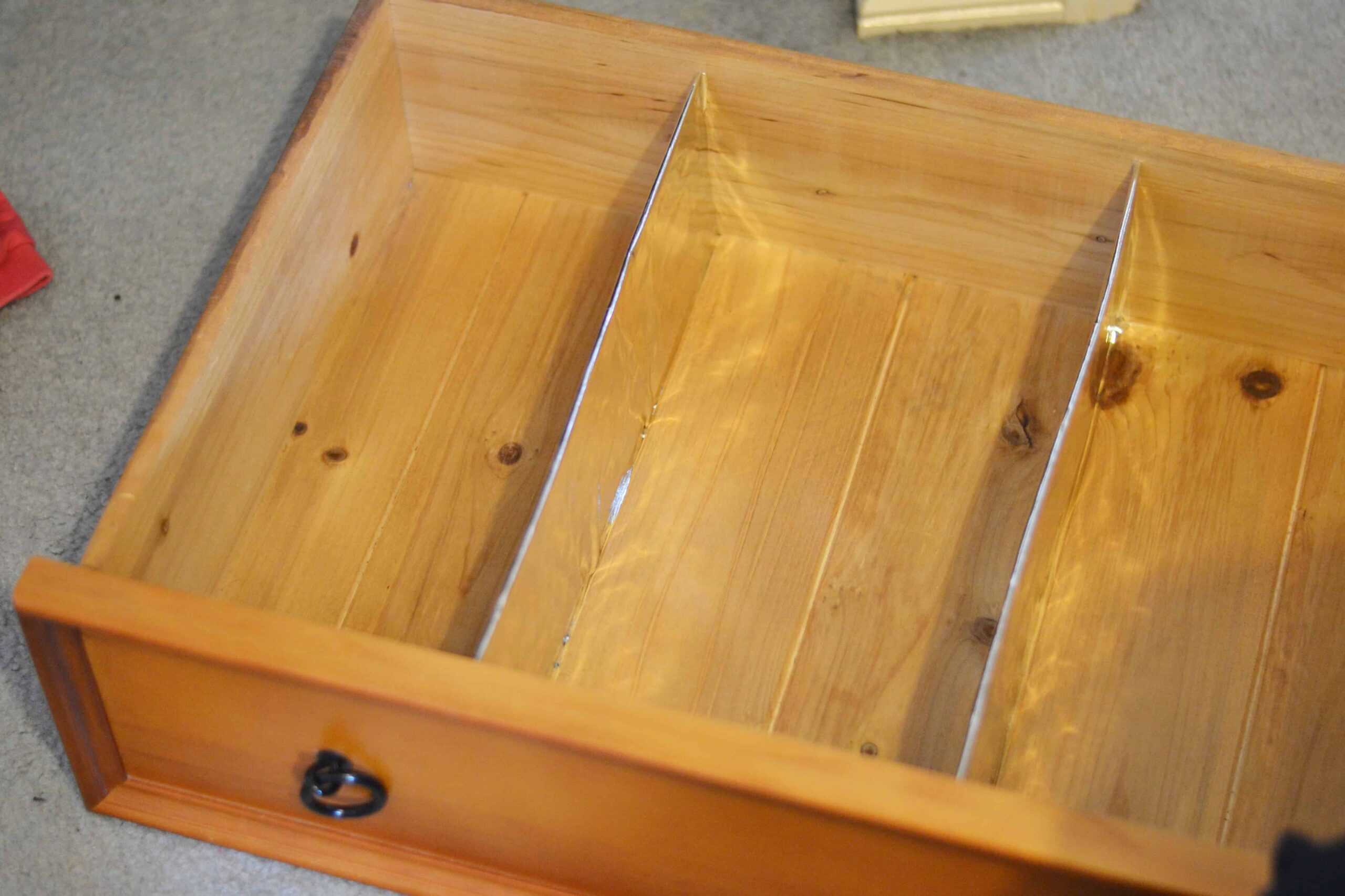 Diy custom drawer dividers