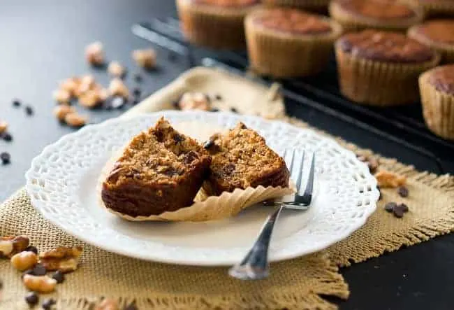 Paleo banana nut muffins