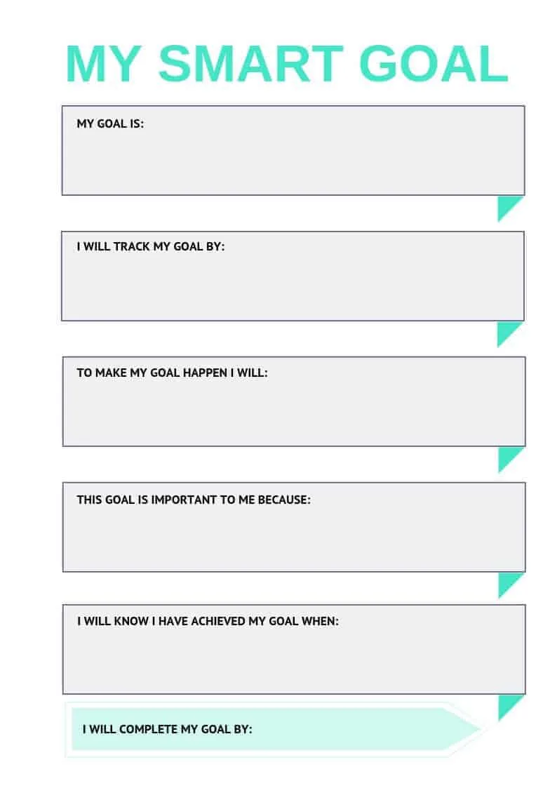 How To Teach SMART Goal Setting For Kids Free Goal Setting Worksheet