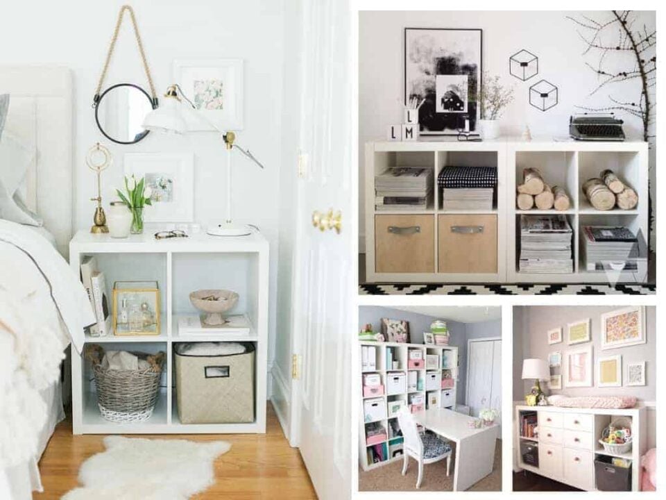 42 Ikea Kallax Ideas & Hacks For Every Room