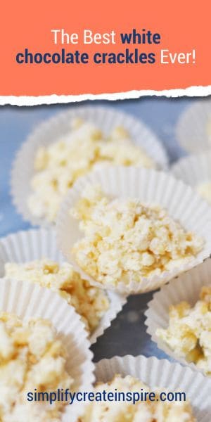 White chocolate crackles