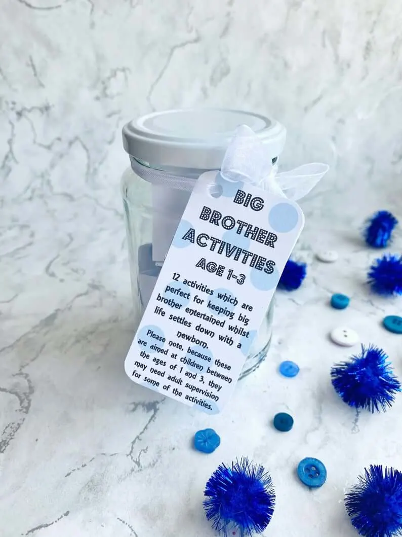 Big brother activity jar