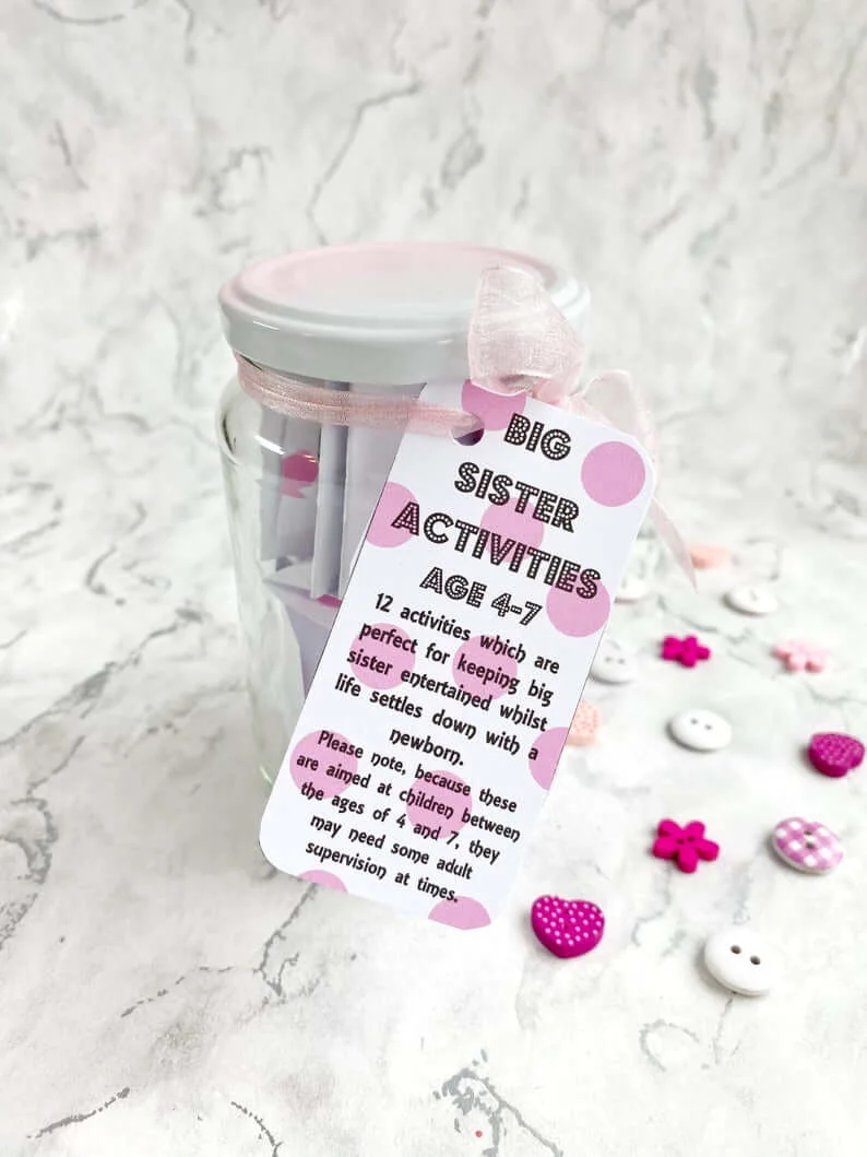 Big sister activity jar