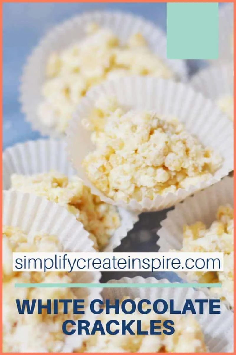 White chocolate crackles