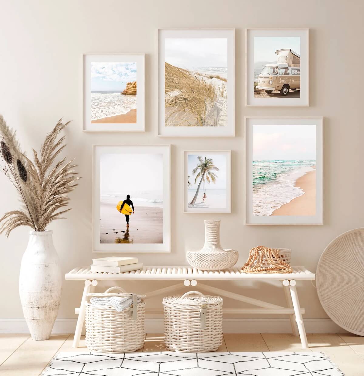 Beach prints set