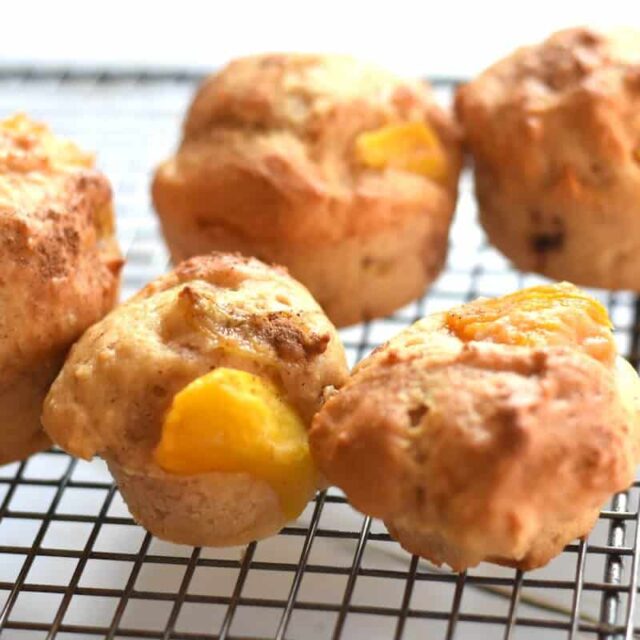 Mango Banana Yogurt Muffins Recipe