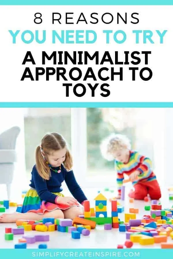 8 reasons to take the minimalist approach to toys in your home - minimalist kids room