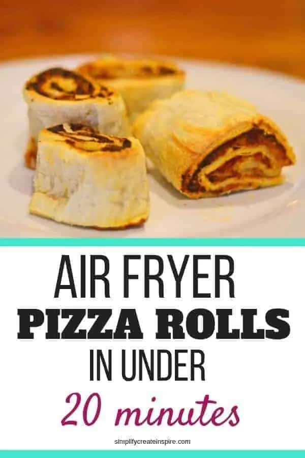 Air fryer pizza rolls