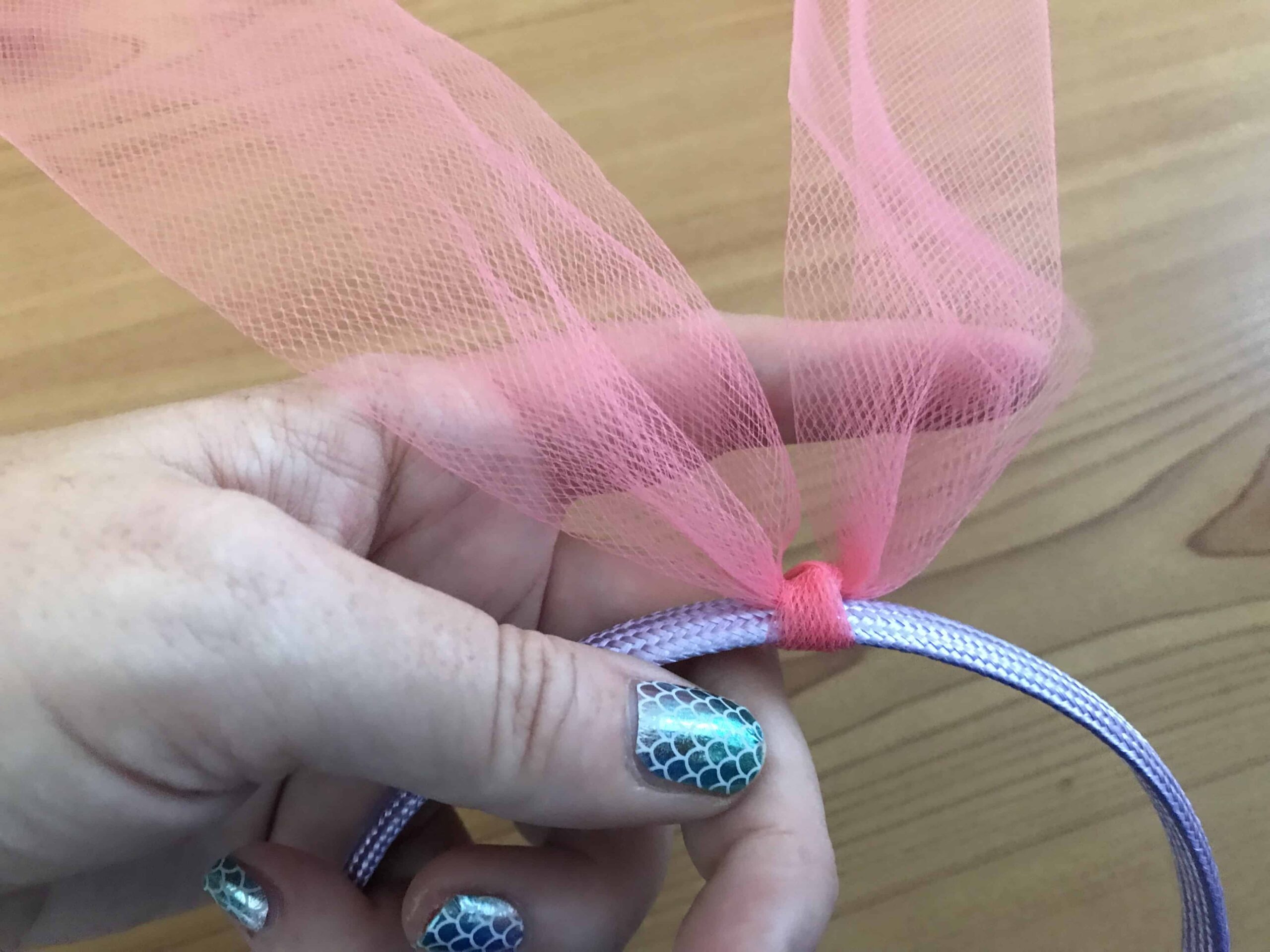 Troll Headband Tulle Simplify Create Inspire