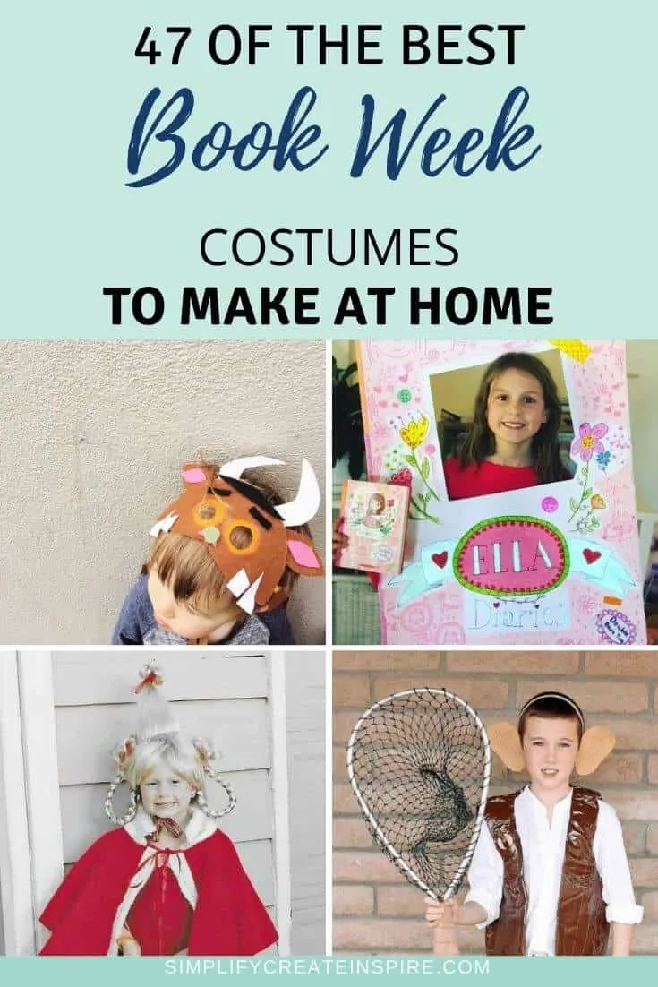 Easy diy book week costumes for kids