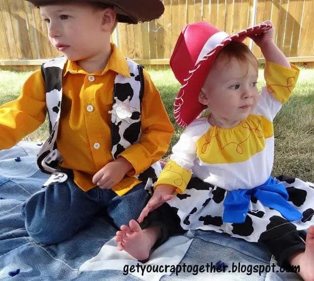 Toy story woody and jessy costumes