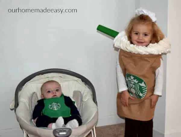 Starbucks costumes for kids