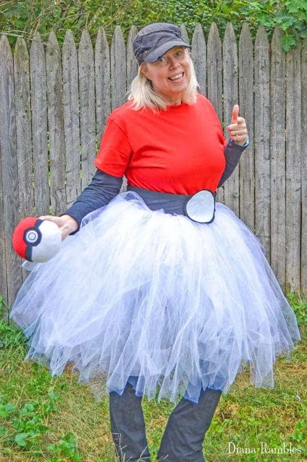 Diy pokemon costume poke ball