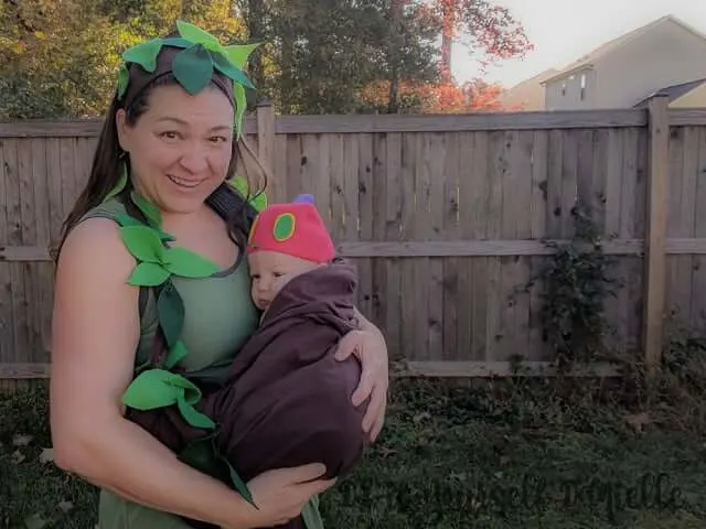 Hungry caterpillar baby costume