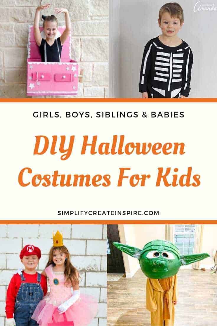 DIY Halloween Costumes For Kids & Babies
