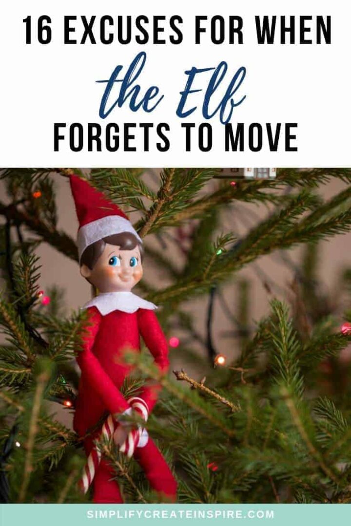20 Reasons The Elf On The Shelf Didn't Move